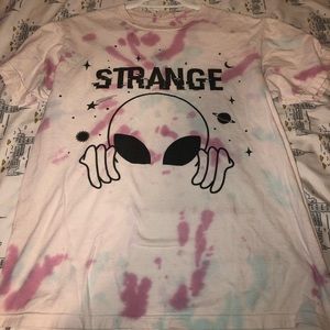 Strange Alien Tie Dye Tee